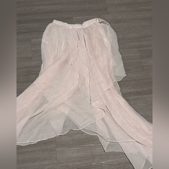 Mara Hoffman pink Carlotta Skirt size 6 flawed - Picture 4 of 7